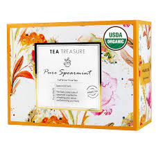 Countless variants and blends of herbal teas are consumed around the world. Teatreasure Usda Organic Spearmint Herbal Tea For Pcod And Pcos Cure Facial Hair And Acne Due To Hormonal Imbalance 1 Teabox 18 Pyramid Tea Bags Buy Online In