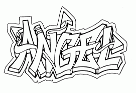 When doing this, i try to stretch my letter to the top and bottom of the guidelines i drew in for how i want my letters to flow. Skull Graffiti Coloring Pages Coloring Home