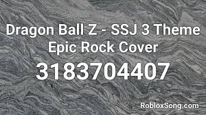 Super saiyan 1 is the first version of the transformation. Dragon Ball Z Ssj 3 Theme Epic Rock Cover Roblox Id Roblox Music Codes