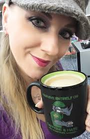 My new coffee cup I woke up to this morning :) My husband is the best.