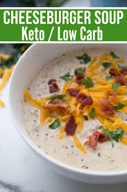 Add in the cheese and stir. Keto Cheeseburger Soup Recipe Comforting Delicious Kasey Trenum