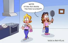 Tussis In Der Kuche By Christianp Media Culture Cartoon Toonpool