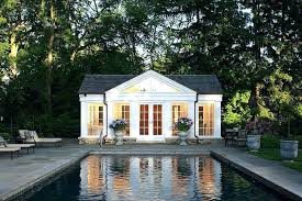 Kleines Poolhaus Dekoration Ideen Casas De Ensueno Exteriores De Casas Casas Con Piscina