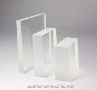 W1085- Schott N-BK7 Grade A-Fine Anneal 63.5mm sq. x 3.0mm thk.