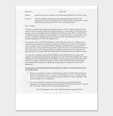 A memorandum of understanding or mou is a type of agreement. Request For Approval Letter How To Write With Format Samples