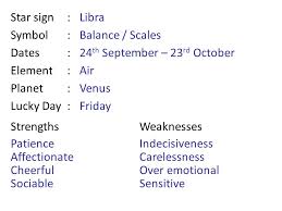In astrology, libra is the seventh sign of the zodiac, considered as governing the period from about september 22 to about october 23. What Are Libras Dates