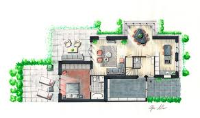 Plattegrond Floor Plan In 2020 Plattegrond Perspectief Tekening Tekenen