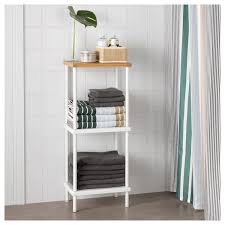 Dynan وحدة رفوف أبيض طراز خيزران ايكيا