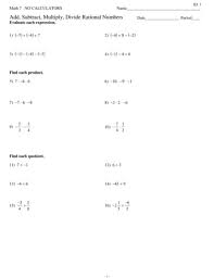 Check spelling or type a new query. Add Subtract Multiply Divide Rational Numbers Date Period Free Download Pdf