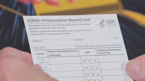 You will receive a reminder card showing the date and type of your first injection. Lost Your Covid 19 Vaccination Record Card Here S What To Do Wjla