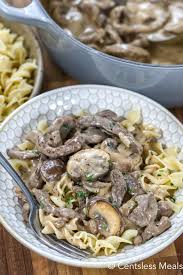 A Creamy Beef Stroganoff Recipe Is A Household Staple This Easy Recipe Is Made With Steak Beef Stroganoff Easy Creamy Beef Stroganoff Recipe Beef Stroganoff