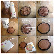 how to fix broken pressed powder makeup