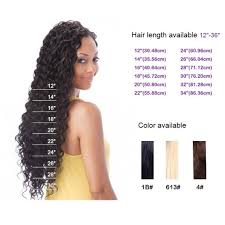 12 To 20 Inch Virgin Brazilian Deep Wave Hair Weft Best Sale