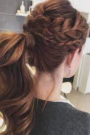 54 Modern Pony Tail Hairstyles Ideas For Wedding Tail Hairstyle Pony Hairstyles Hair Styles