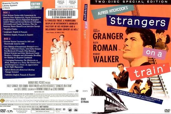 Strangers on a Train: Two-Disc Special Edition | DVD Database | Fandom