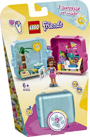 Visita la casa di olivia con tutti gli amici di lego friends. Lego 41412 Friends Olivias Sommer Wurfel Strandtag Amazon De Spielzeug