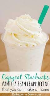 The vanilla bean creme frappuccino is a rich and creamy vanilla drink that is served at starbucks. 11 Best Vanilla Frappuccino Ideas Frappuccino Starbucks Drinks Recipes Starbucks Recipes