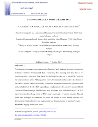 This book is highly recommended reading for those who would like to learn about the basis of islam: Pdf Tagging Narrator S Names In Hadith Text