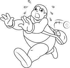 You can also practice drawing and coloring your favorite cartoon character using cartoon drawing and coloring items given below. Chutki In Chhota Bheem Coloring Page Free Printable Coloring Pages For Kids