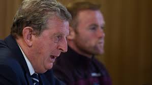 Wayne Rooney and Roy Hodgson spoke to the press shortly after their arrival  in Dublin