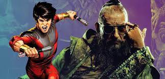 The mandarin wielding his ten rings (revised in the film as enchanted rings worn on the forearm) as a flail, a projectile weapon and as a piledriver. Shang Chi Bahnbrechender Marvel Film Bringt Den Echten Mandarin Endlich Ins Mcu