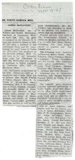 Obituary of James McCloskey