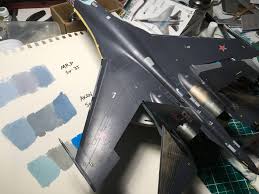 Su 35 Paint Sets Work In Progress Aircraft