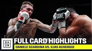 Daniele scardina e anastasia kuzmina sono una delle coppie concorrenti di ballando con le stelle: Full Card Highlights Daniele Scardina Vs Ilias Achergui Youtube