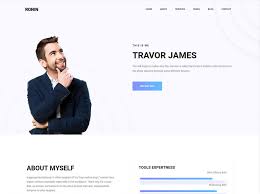 All created by our global community of independent web designers and developers. Free Classy Minimal Online Resume Html Template Designhooks