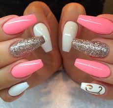 Preppy Coffin Nails Kolor Wlosow Ladne Paznokcie Paznokcie I