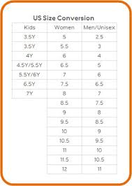 Timeless Shoe Conversion Chart Women To Kids Shoe Size