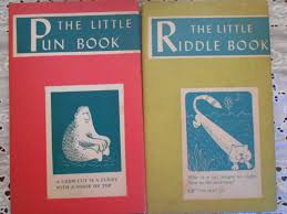 The Little Pun Book 1954 And The Little Riddle Book 1960 2 Etsy Little Books Books Promote Book
