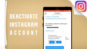 Firstly ensure you are in the profile section of the account you want to remove. How To Deactivate Instagram Account Temprorarily 2021 Youtube