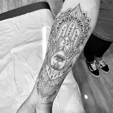 Hamsa Tattoo By Theskincanvas Theskincanvas Hamsatattoo Hamsa Eye Hamsahand Spiritual Handof Mandala Tattoo Sleeve Women Hamsa Hand Tattoo Hamsa Tattoo