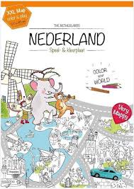 236 x 301 jpg pixel. Bol Com Very Mappy Nederland Xxl Speel Kleurplaat Van Nederland