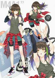 Want to discover art related to tomboy? Pin Oleh Wakaka Di Girls Frontline Gadis Animasi Seni Anime Desain Karakter