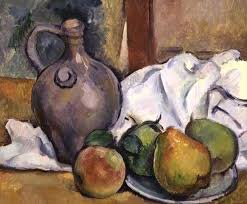 Paul Cezanne Pichet Et Assiette De Poires In 2020 Paul Cezanne Paintings Cezanne Still Life Paul Cezanne