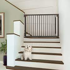 Midwest 29 graphite steel steel pet gate. Expandable Walk Thru Pet Gate By Richell Bamboo R94182