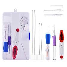 Magic embroidery pen has amazing features that make it really cool! Magic Embroidery Pen Set Basein Punch Needle Embroidery Https Www Amazon Com Dp B077z8xz6r Ref Cm Broderie Et Couture Kit De Couture Outils De Broderie