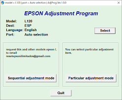 Epson L120 Adjustment Program Free Download Taosif