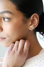 Brandy Melville Hoop Earring Set Gold Swan Statement Hoop Earrings In Gold  Or Silver Uncommon James