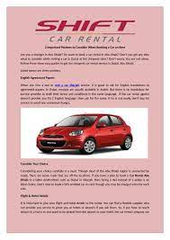 Maybe you would like to learn more about one of these? Choose The Best Rent Car Services In Dubai By Shift Car Rental Uae Issuu