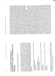 Pdf Understanding Contemporary Homelessness Issues Of Definition And Meaning