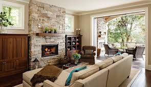 So, how can you apply this idea very well particularly in the living room? Modern Stone Fireplace Design Ideas Cream Living Room Sobify