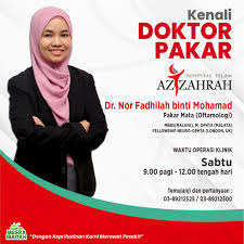 34, jalan medan pb 1, seksyen 9, 43650 bandar baru bangi, selangor, מלזיה. Perkenalkan Pakar Mata Hospital Islam Azzahrah Hiaz Facebook