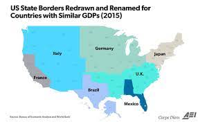 The kingdom of romania, a de facto major member of the axis with a contribution on par with italy's, is also included. Mark J Perry On Twitter Map Of The Day Another Way To Visualize The Enormous Size Of America S 18 Trillion Economy Https T Co Ceeif6taup