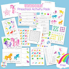 Writing worksheets will supplement any child's education and help them build some of the fundamental skills to help them become good writers. Unicorn Preschool Activity Pack Fun With Mama