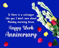 Send witty and funny anniversary quotes to your partner and lighten up your celebration. 60 Work Anniversary Wishes And Messages Wishesmsg