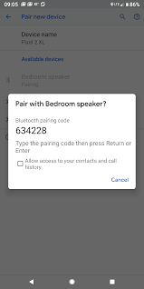 Once it turned to ready to pair. How Do You Connect A Pixel Xl 2 To A Google Home Via Bluetooth If You Don T Have Wifi Google Nest Community