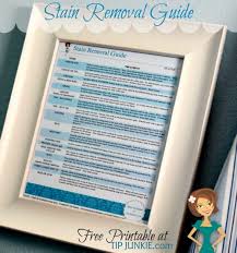 Printable Stain Removal Guide For Your Laundry Room Its